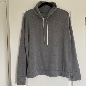 Heather grey Aerie Offline pull over sweatshirt